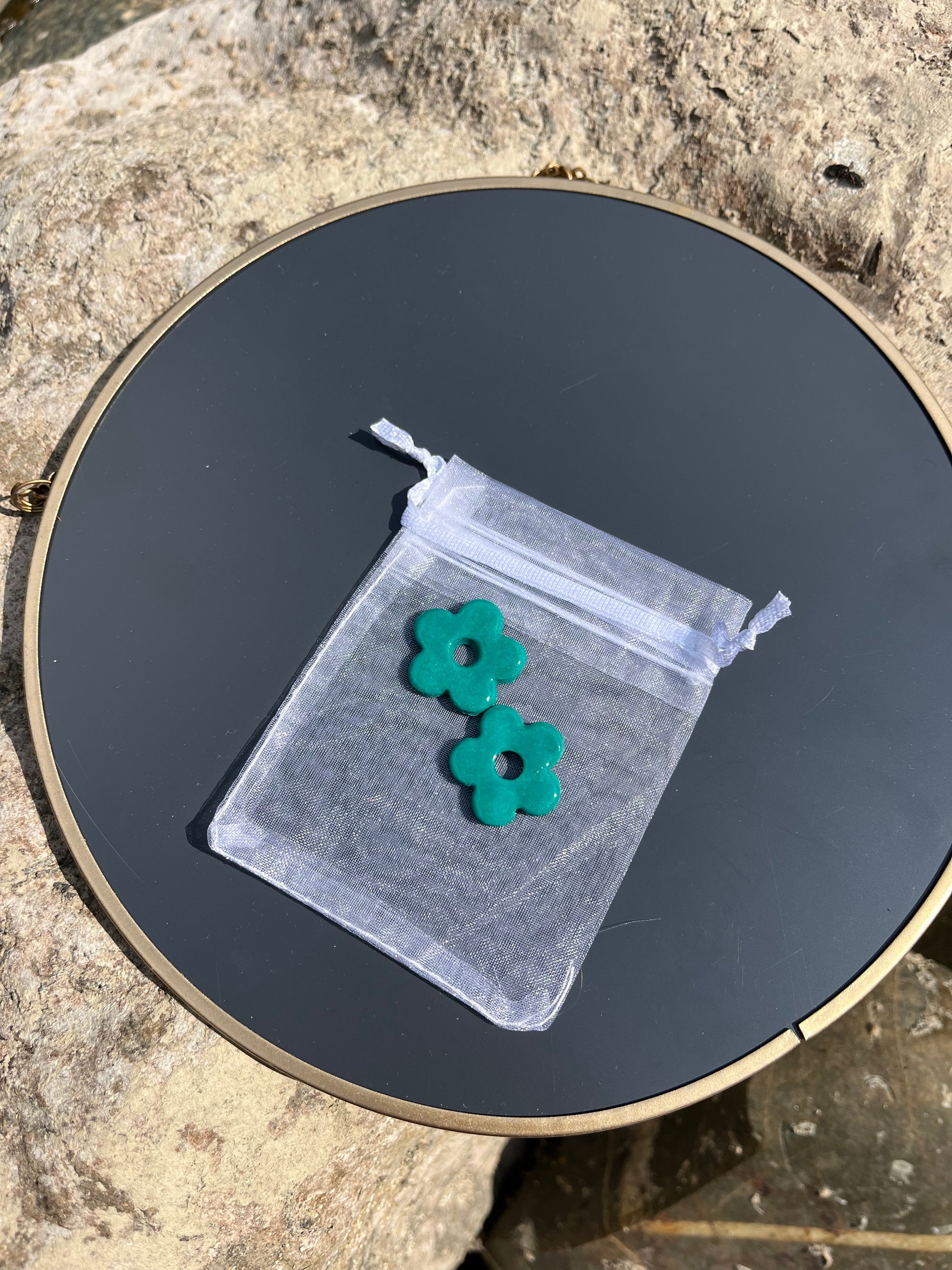 🌿 Pampilles "Vert Émeraude"