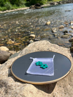 🌿 Pampilles "Vert Émeraude"