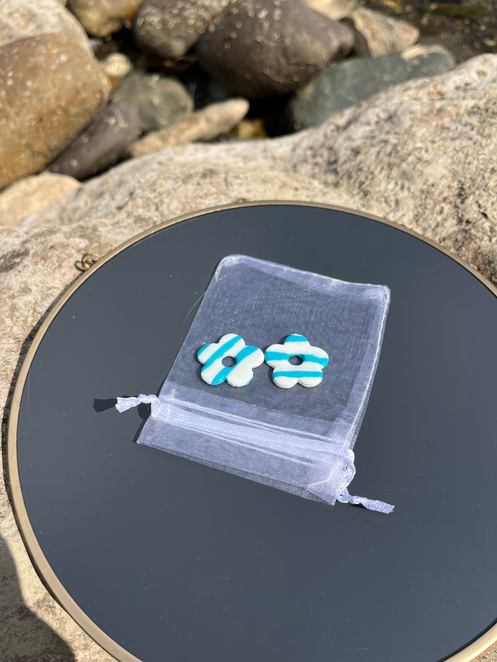 🌸 Pampilles "Bleu Riviera"